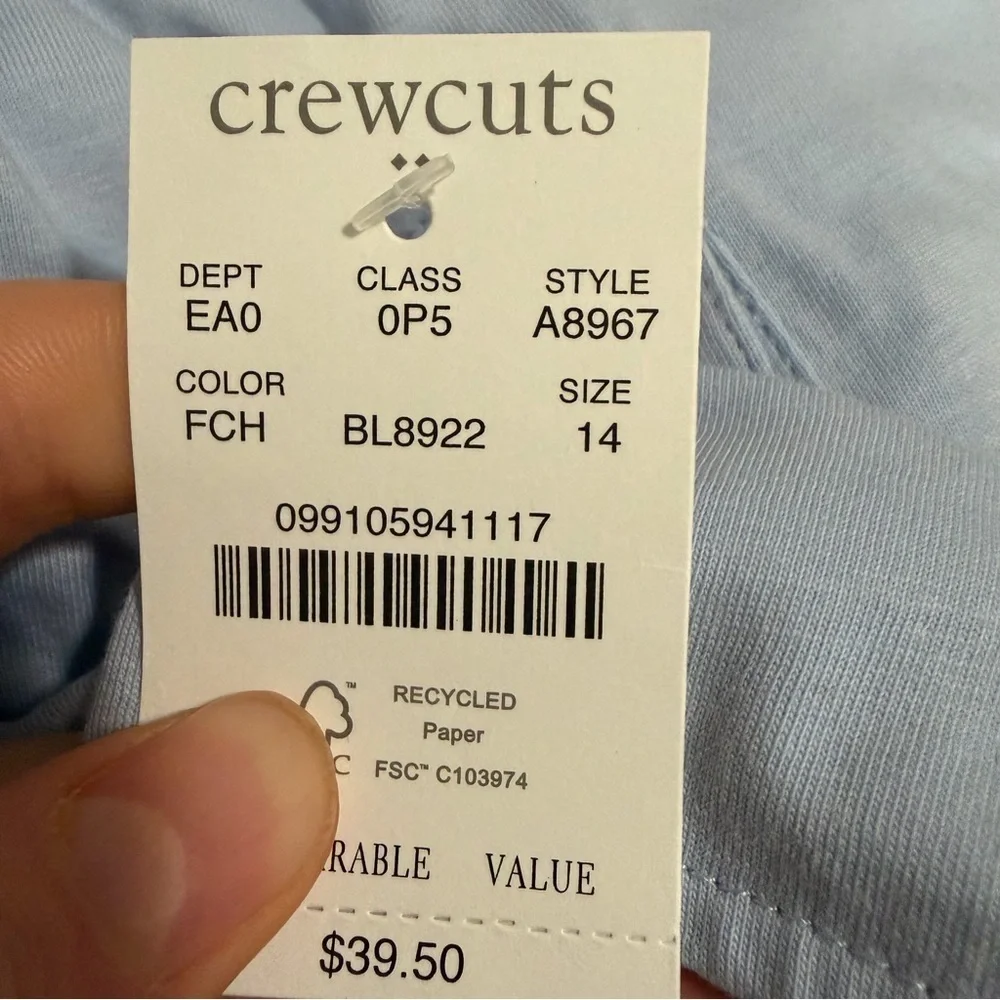 J crew gentle sea Scoopneck tank top